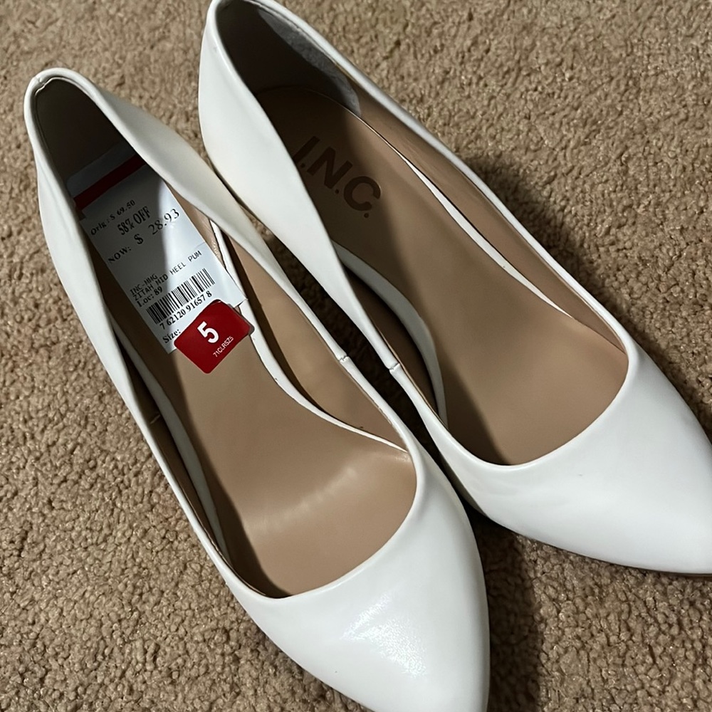White heels